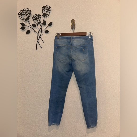 PacSun Super Stretch Blue Jeggings Ankle Length Size 24 - Picture 5 of 8